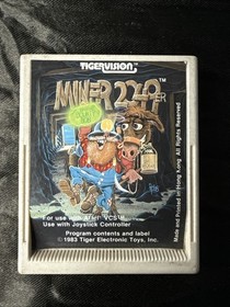 Miner 2049er Atari 2600 Game Cartridge 1983 TESTED Tigervision