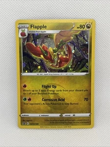 Juego de cartas coleccionables Pokémon Flapple SWSH Black Star Promo SWSH189 Holo Promo - Imagen 1 de 2