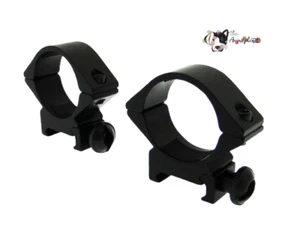 Coppia di attacchi bassi per slitta da 21mm Weaver per Ottiche Ottica torcia - Foto 1 di 2