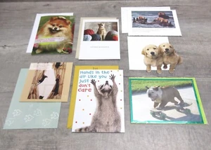 LOT OF 7 WOW WOW GARTNER RECYCLED LEANIN TREE PAPYRUS DOG CAT ANIMAL LOVER - Picture 1 of 19
