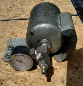 Harley Police seat Air Ride Tank Reservoir - Picture 1 of 5