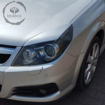 Juego de embellecedores de faros Mal de ojo de ABS adecuado para OPEL VECTRA C Lift 05-09 - Imagen 1 de 4