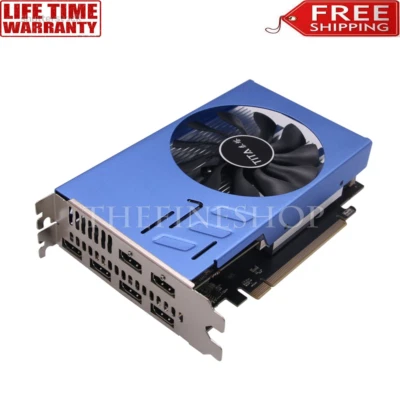 6 Monitor Video Card HDMI Video Graphics Card 2GB DDR5 up to 6 Monitors AMD 2025 - Image 1 of 4