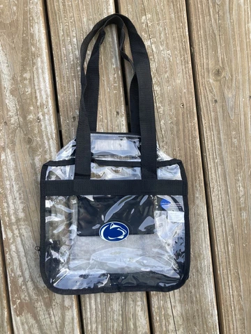 Penn State CLEAR Tote Bag Purse Stadium Security New Nittany Lions New Cover