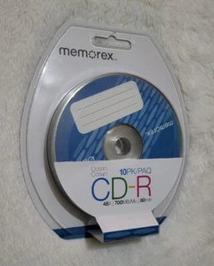 🌟 memorex Ocean CD-R (10 Pack) 48X, 700MB, 80 Min - Picture 1 of 2