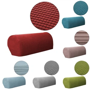 2Stück Sofa Armlehnenbezug Sesselschoner Sofaschoner Schutzhülle Rutschfest Deko - Bild 1 von 16