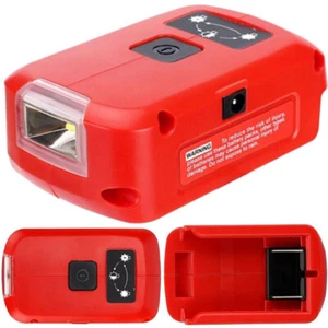 Adattatore batteria per Craftsman V20 batteria USB caricatore telefono luce led lavoro 20V - Foto 1 di 8