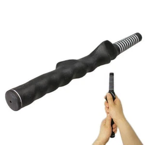 Golf Club Swing Training Grip Right Handed Teaching Practice Aid Black - Picture 1 of 12