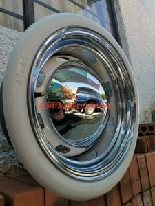 15'' White Wall Portawall Tire insert trim set of4 Flapper Fakewall (ATLAS) - Picture 1 of 7