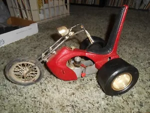 Vintage 1970's COX Sportster Trike Chopper Gas Powered - Picture 1 of 11