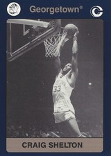 1991 Collegiate Collection Georgetown Hoyas #97 Craig Shelton