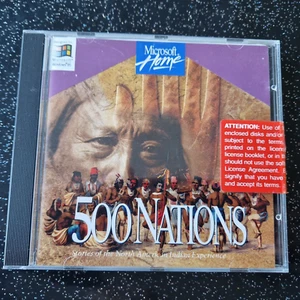 500 Nations Stories North American Indian +Product ID - Microsoft PC CD ROM 1995 - Picture 1 of 6