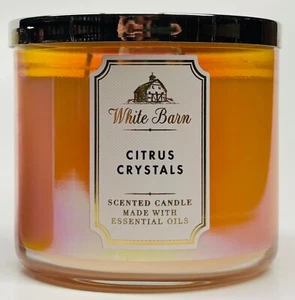 1 Bath & Body Works CITRUS CRYSTALS 3-Wick Large Scented Candle 14.5 oz - Picture 1 of 1