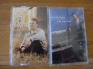 Lot of 2 Tim Greene At The Cross "Used" & In His Eyes "Brand New In Shrink Wrap  - Picture 1 of 5