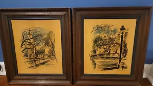 John Haymson Drucke - 2er Set - A.A. Inc signierte gerahmte Kolographen - Bild 1 von 11