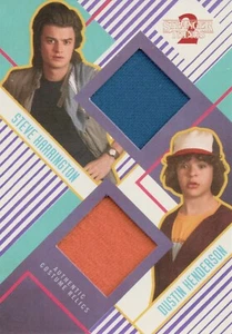 Stranger Things 2019 temporada 2, disfraz de Steve/Dustin tarjeta de reliquia doble DR-SD #15/25 - Imagen 1 de 2