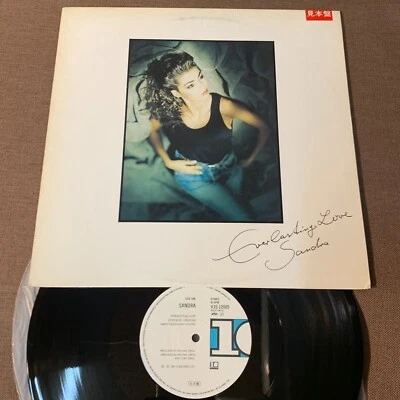 Promo SANDRA Everlasting Love JAPAN 12" SINGLE RECORD VJS-12005 w/PS ARABESQUE - Image 1 of 4