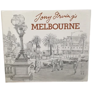 Tony Irving's Melbourne by Tony Irving 1st Edition Vintage Australia H/C DJ 1981 - Picture 1 of 9