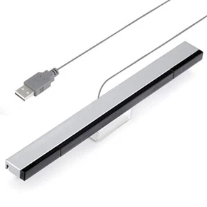 USB Wired Infrared Ray Sensor Bar for Wii/WiiU/PC Enhanced Gaming Experience - Picture 1 of 24