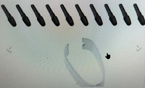 Sony Stylus Pen ERSATZ Spitzen Modell # DPTA-RTP1 - 10 POM Spitzen kostenloser Versand - Bild 1 von 2