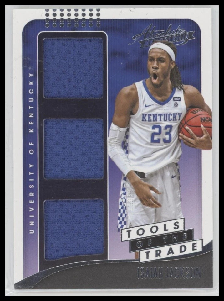 #ATT-IJ Isaiah Jackson 2021 Panini Chronicles Absolute Tools of the Trade - Image 1 of 2