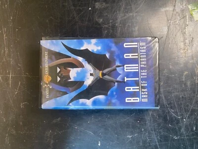 Batman Animated Series Mask of the Phantasm VHS, 1994 Clamshell DC Comics Foto 1 de 4