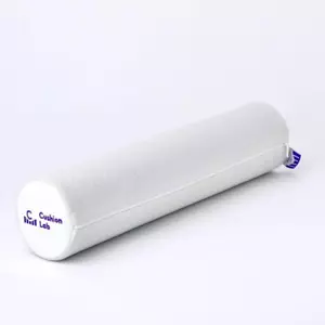 Roll Pillow for Neck Relief - Extra Dense Memory Foam round Cylinder Bolster - Picture 1 of 12