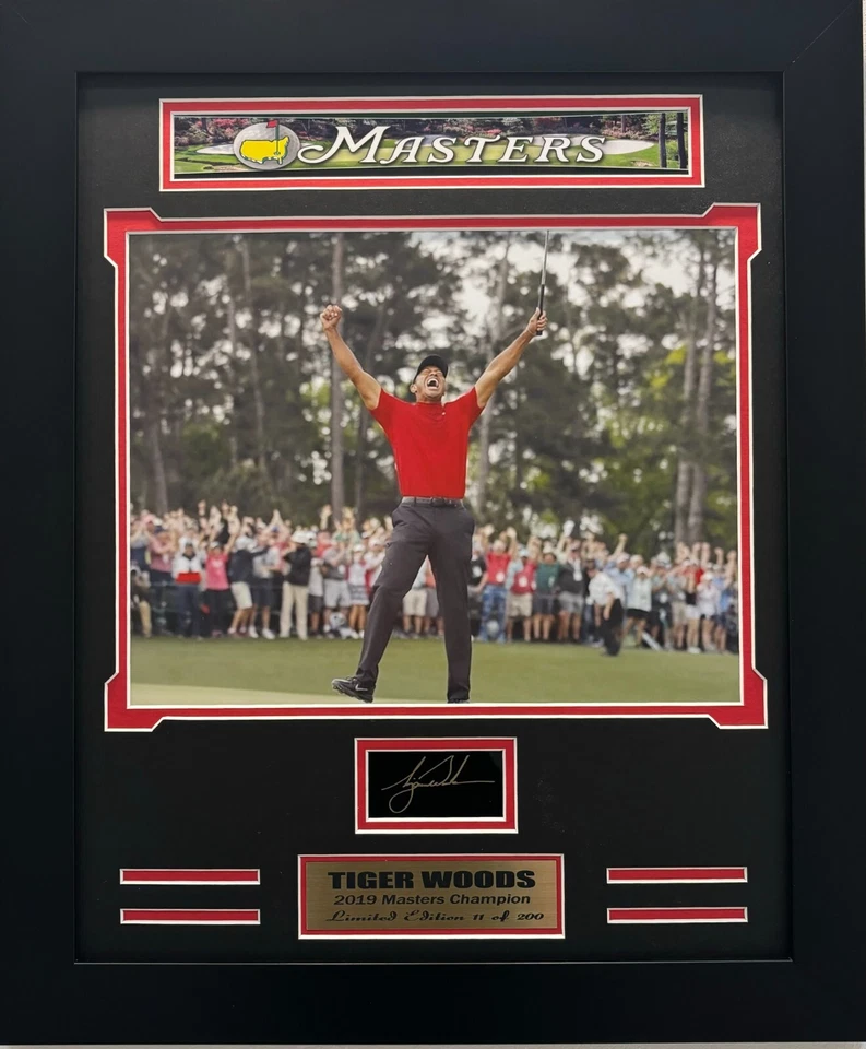 Tiger Woods 2019 Masters Champion 11x14 foto enmarcada leyenda del golf Foto 1 de 1
