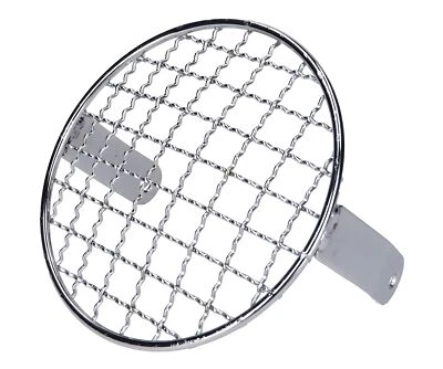 Lampengitter rund verchromt universal für Mofa - Bild 1 von 4