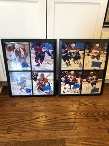 8 Autographed Flyers Photos BERNIE PARENT, JOHN LECLAIR , PRIMEAU, etc. - Picture 1 of 14