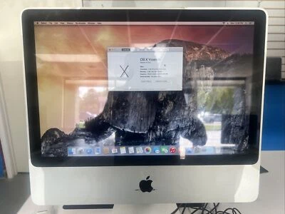 Apple iMac 20 inch 2.26GHz 4GB Intel Core 2 Due  OS X Yosemite - Very Good - Image 1 of 3