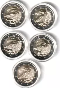 Deutschland - 5x2 € Sonderprägung 2024 Rügen Meck-Pomm - kompl ADFGJ -sofort !! - Bild 1 von 1