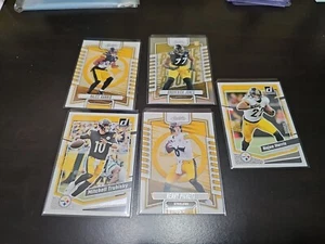 Lot Of 5 Pittsburgh Steelers Base Cards Mitchell Trubisky Najee Harris... - Picture 1 of 2