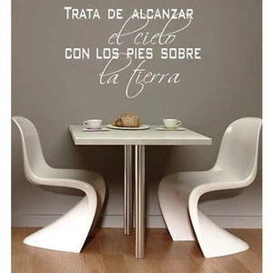 TRATTA DE SPANISH LANGUAGE WALL QUOTE VINILE DECORAZIONE ADESIVO DECALCOMANIA STENCIL DA PARETE - Foto 1 di 1