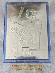 Babe Ruth 1996 Topps 22k Danbury Gold #30 - Sellado de fábrica - Casi nuevo Yankees Bambino - Imagen 1 de 3