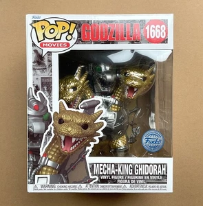 Funko Pop Godzilla Mecha-King Ghidorah 6" #1668 + Protector Gratis - Imagen 1 de 6