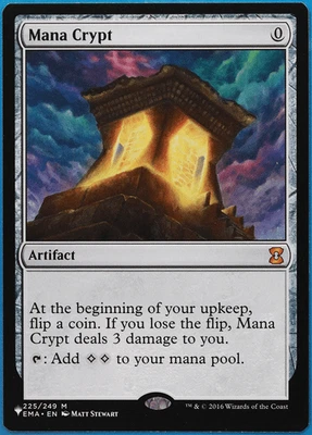 Mana Crypt (Mystery Booster) Eternal Masters NM CARD (498927) ABUGames - Image 1 of 2