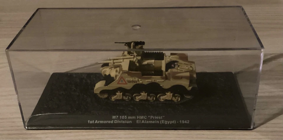 Die Cast Tank - M7 105 mm HMC "Priest" - El Alamein (Egypt) 1942 - 1/72 [Sc.V] - Immagine 1 di 1