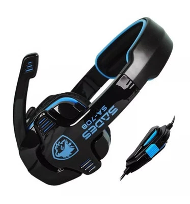Sades Gaming Wired Headset SA-708 - Image 1 of 4