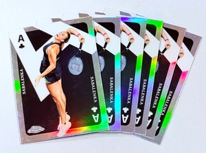 (6) Aryna Sabalenka 2024 Topps Chrome Tennis Aces Refractor NM Card Lot #CAS-AS - Picture 1 of 2