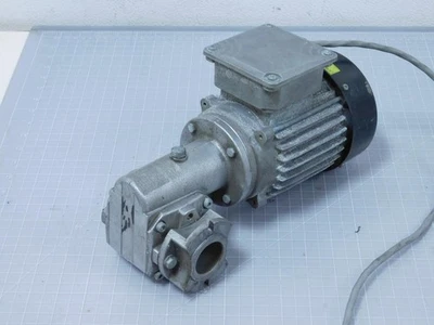 REXROTH 3 842 532 421 MOTOR W ANGLE GEAR 3 PH 230/400 V 1310/1615 RPM T145956 - Image 1 of 4