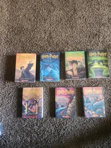 Harry Potter Complete Hardcover Set 1-7 American Edition - Picture 1 of 9