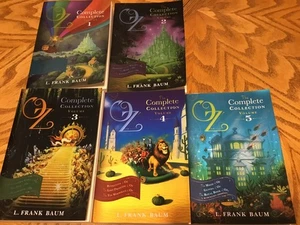 Wizard Of OZ Complete Collection Vol 1-5 by L . Frank Baum Paperback 15 Stories - Bild 1 von 6