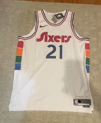 Joel Embiid Philadelphia 76ers Nike 24-25 City Edition Authentic Jersey  - Image 1 of 2