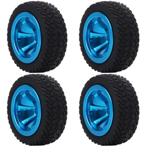 4PCS RC Auto Modell Zubehör Fit Für WLtoys 1/28 K989 - 53 RC Aluminium Reifen - Bild 1 von 10