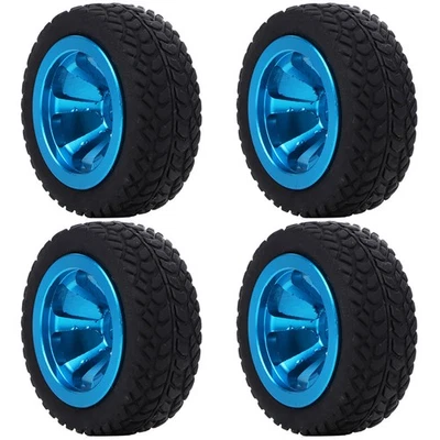 4PCS RC Auto Modell Zubehör Fit Für WLtoys 1/28 K989 - 53 RC Aluminium Reifen - Bild 1 von 4