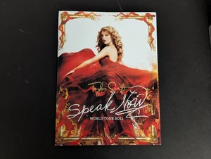 TAYLOR SWIFT SPEAK NOW 2011 WORLD TOUR CONCERT PROGRAM BOOK W/ POSTER - GOOD - Bild 1 von 6