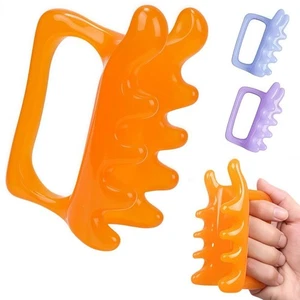 Deep Muscles Fascia Massage Comb Resin Muscle Massage Comb For Shoulder Back - Picture 1 of 17
