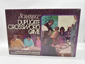 Vintage 1975 Scrabble Duplicate Crossword Game Word Tile Game NIB - Picture 1 of 8