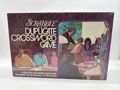 Vintage 1975 Scrabble Duplicate Crossword Game Word Tile Game NIB - Image 1 of 4